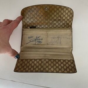 Joo Won Signed Authentic Gucci GG Supreme Continental Wallet K-Drama Good Doctor